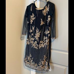 Pakistani formal net outfit